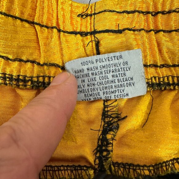 Missouri Tigers Stadium Athletics Basketball Shorts Size Small Black/Yellow - Picture 5 of 5